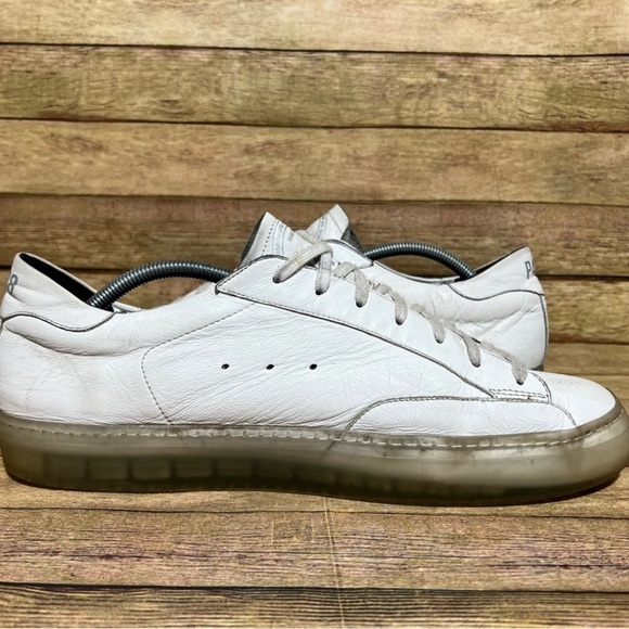 P448 John clear low sneakers. In excellent condition. Size 13 - Picture 2 of 8